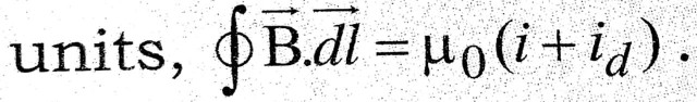 Maxwell-Ampere Law