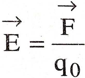 विधुत क्षेत्र की तीव्रता