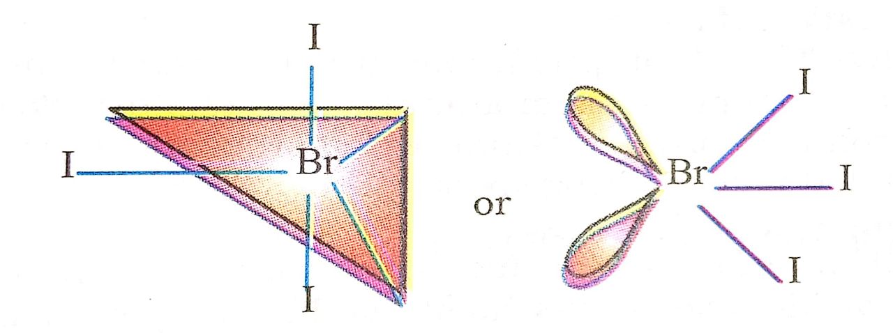 The central atom Br has 7 Valence Electron