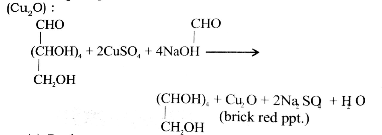 Glucose reduce ammonical silver nitrate (Tollen's reagent